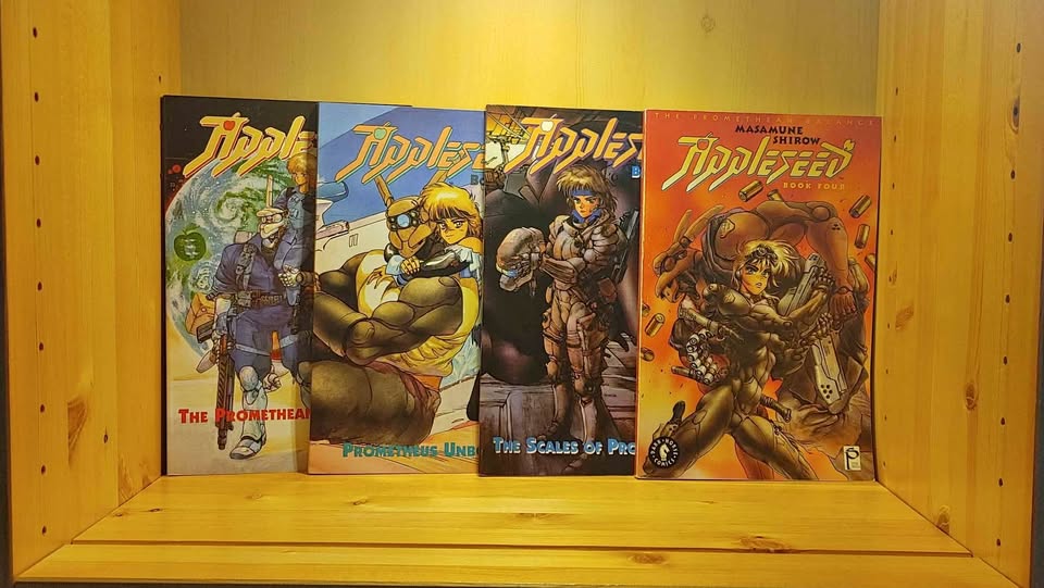 Appleseed Manga 1-4 (Complete)