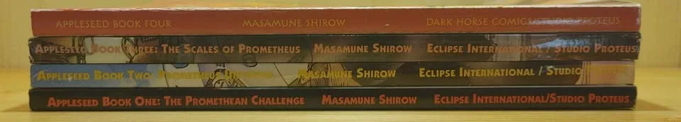 Appleseed Manga 1-4 (Complete) image indicator(2)