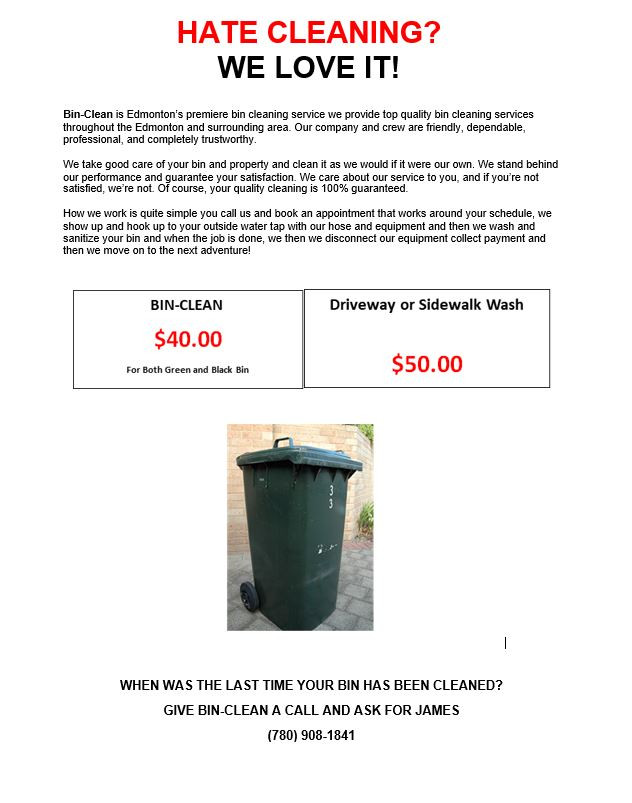 Bin Clean