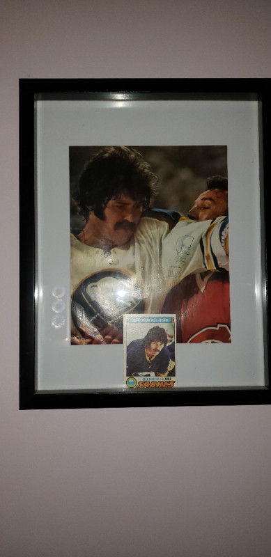 Autographed Rick Martin Picture & Card - photo 2