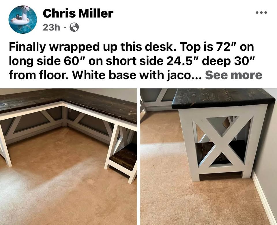 Just made desk