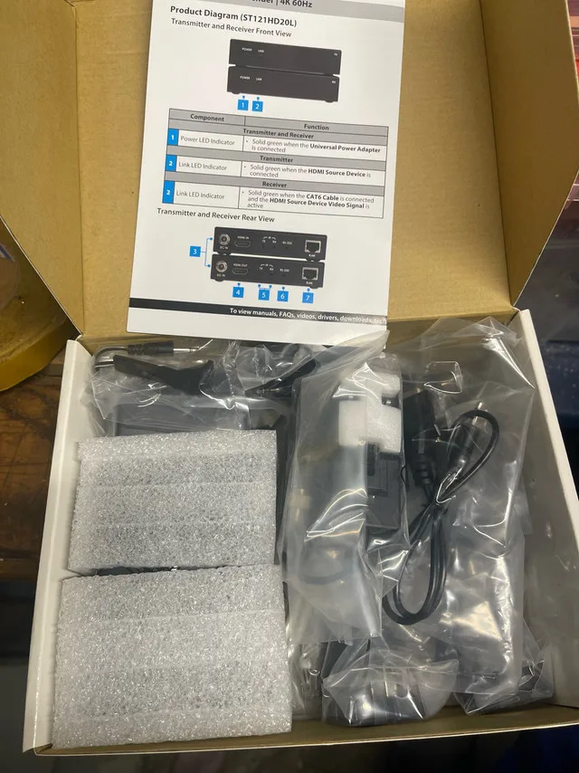 StarTech 4K HDMI over CAT6 Extender - Up to 330ft/100m image indicator(2)