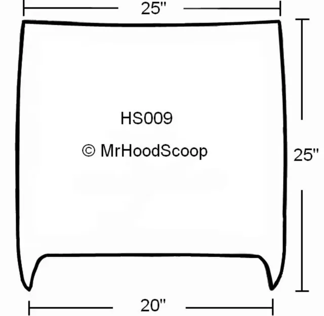 Dodge Magnum Hood Scoop image indicator(3)