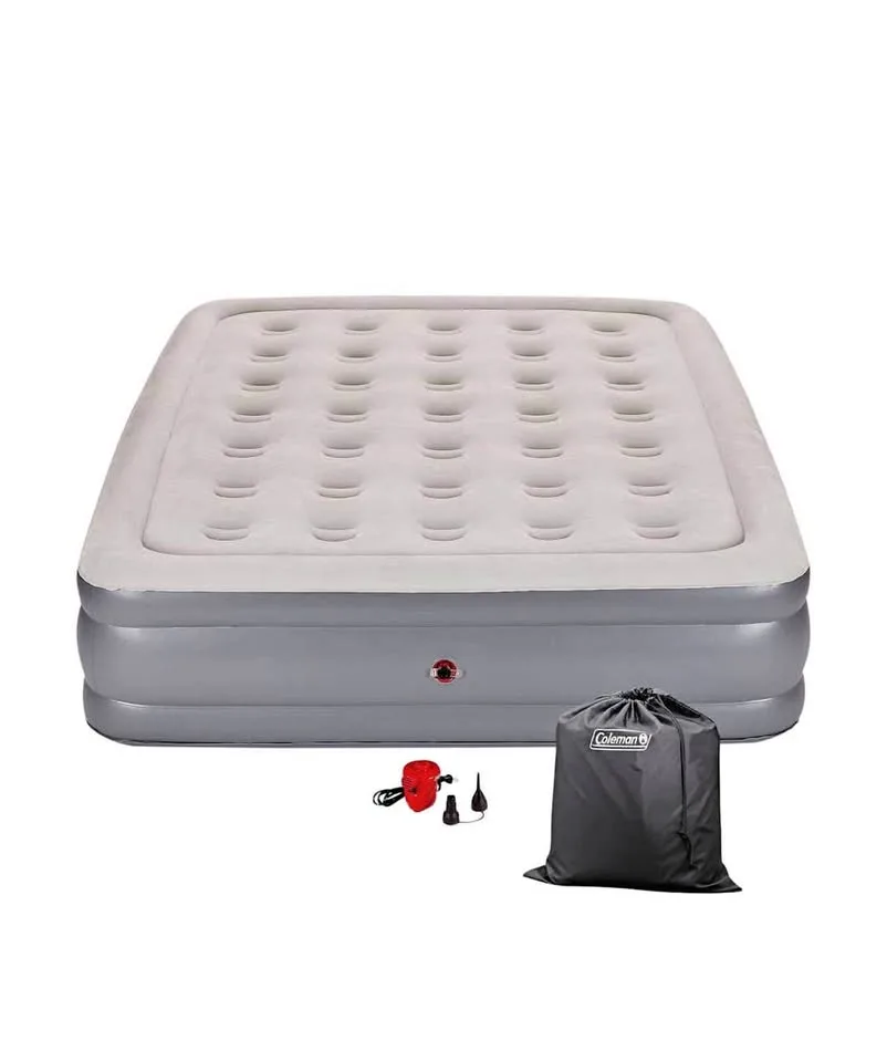 Coleman Queen Airbed w/ 120V Pump - Like New