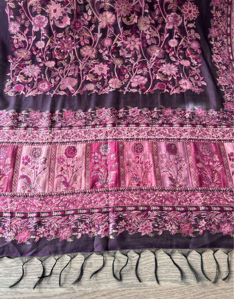 Mulberry Silk Kani Shawl( Duppata) - photo 3