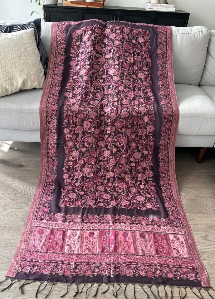 Mulberry Silk Kani Shawl( Duppata) - photo 4
