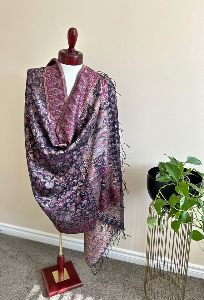 Mulberry Kani Silk Duppata