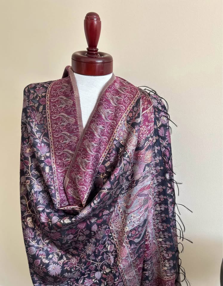 Mulberry Kani Silk Duppata - photo 2