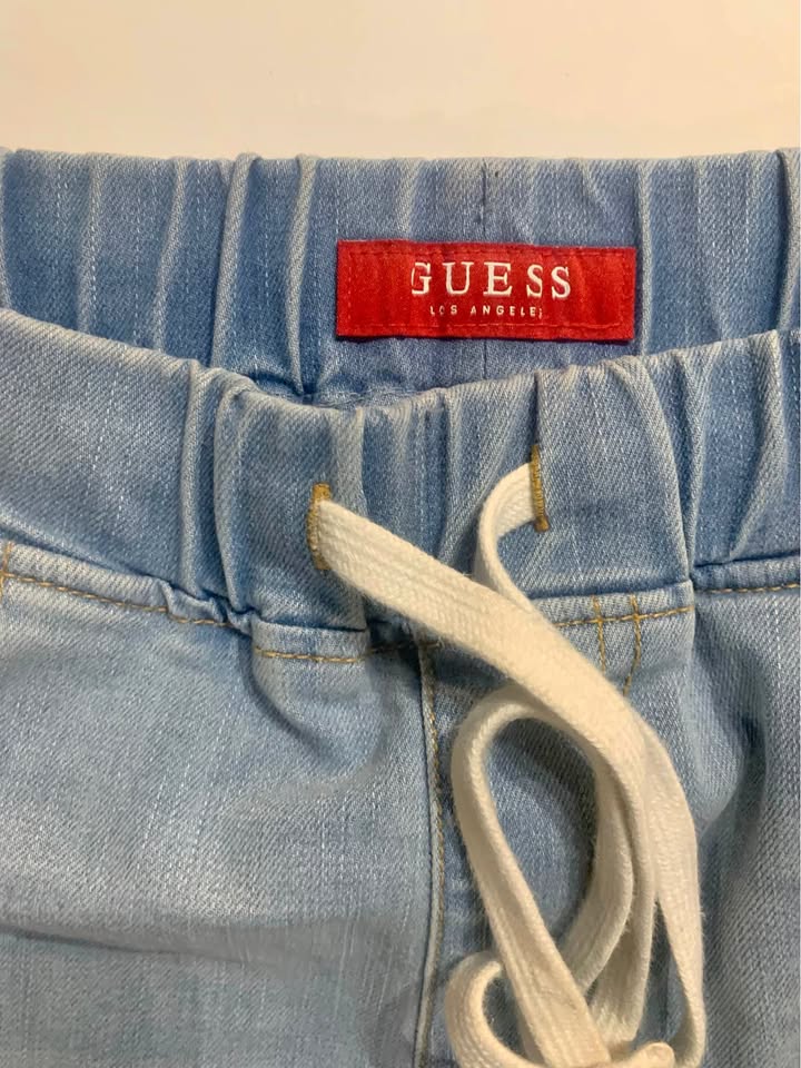 Cozy & Chic Ripped Denim Joggers - Distressed & Comfy! 👖✨