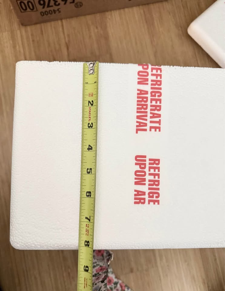 Free small styrofoam box - photo 3