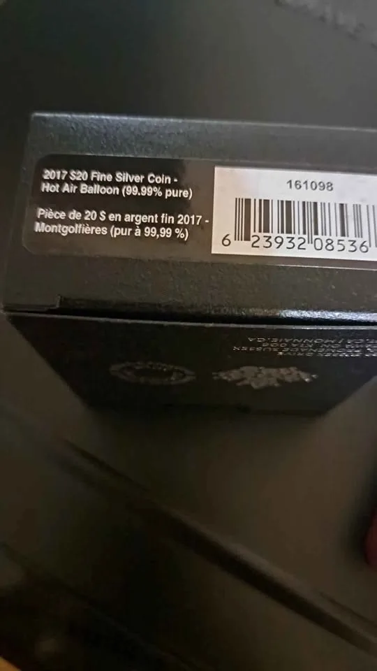 2017 Royal Canadian Mint Hot Air Balloons Silver Coin image indicator(8)