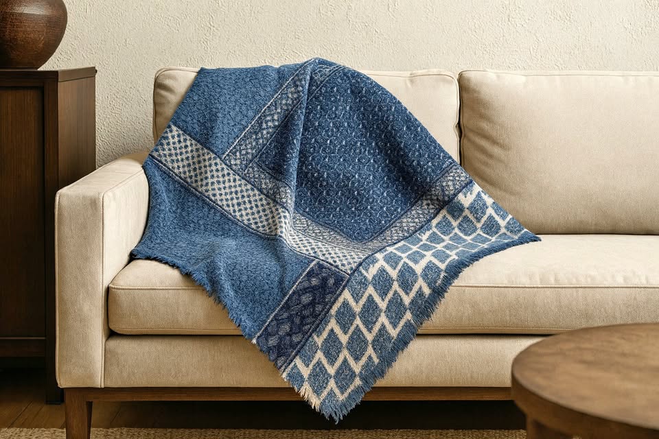 Cozy Shawl / Throw Blanket