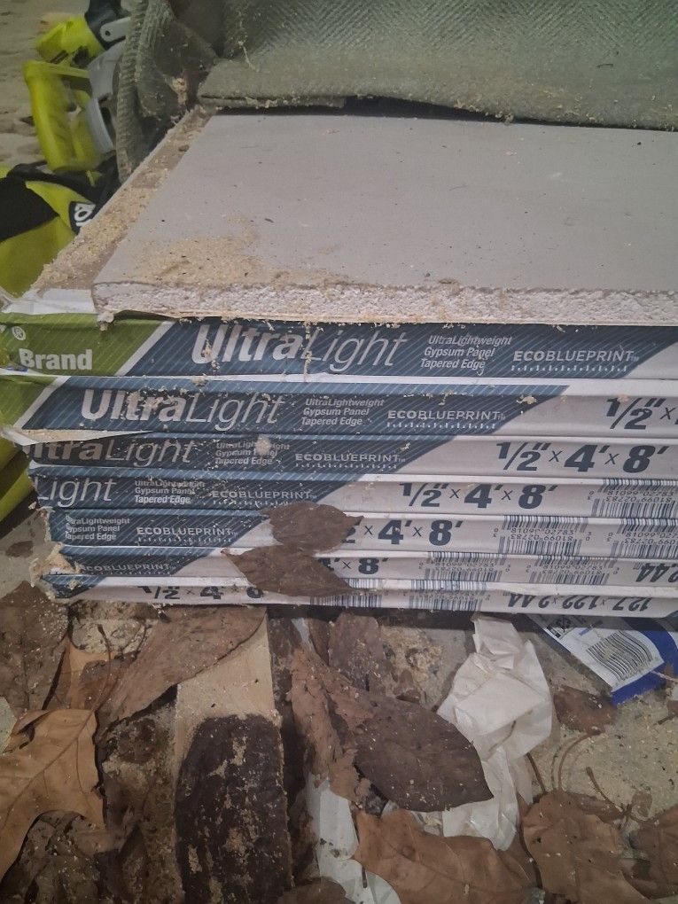 SHEETROCK DRYWALL 1/2 INCH