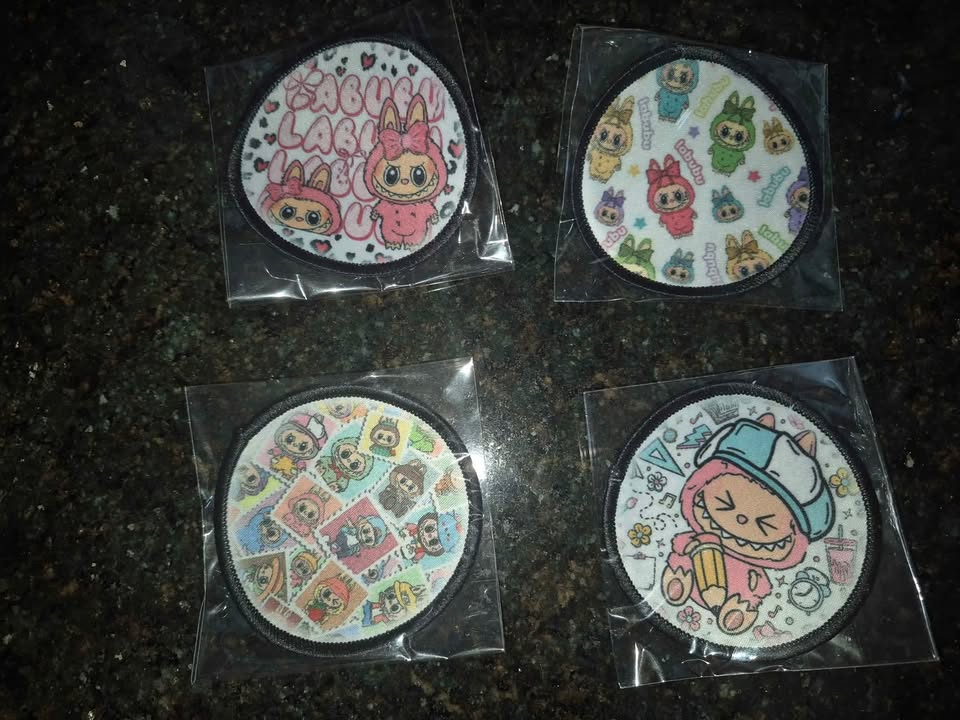 Labubu Bookmarks, Stickers, Keychains & Patches - photo 3