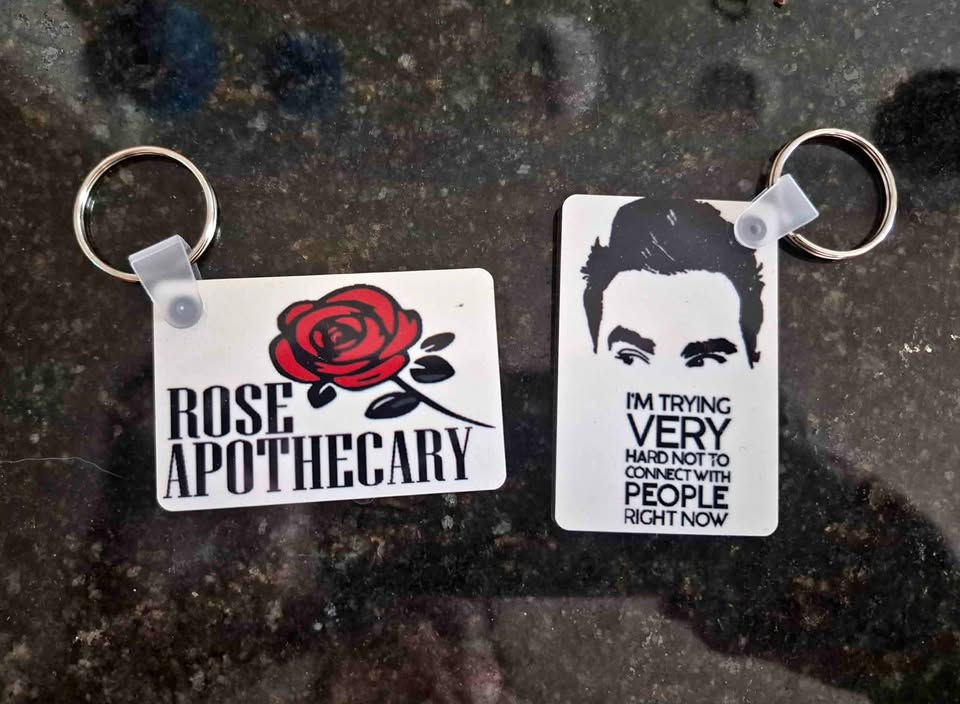 Schitts Creek Keychains