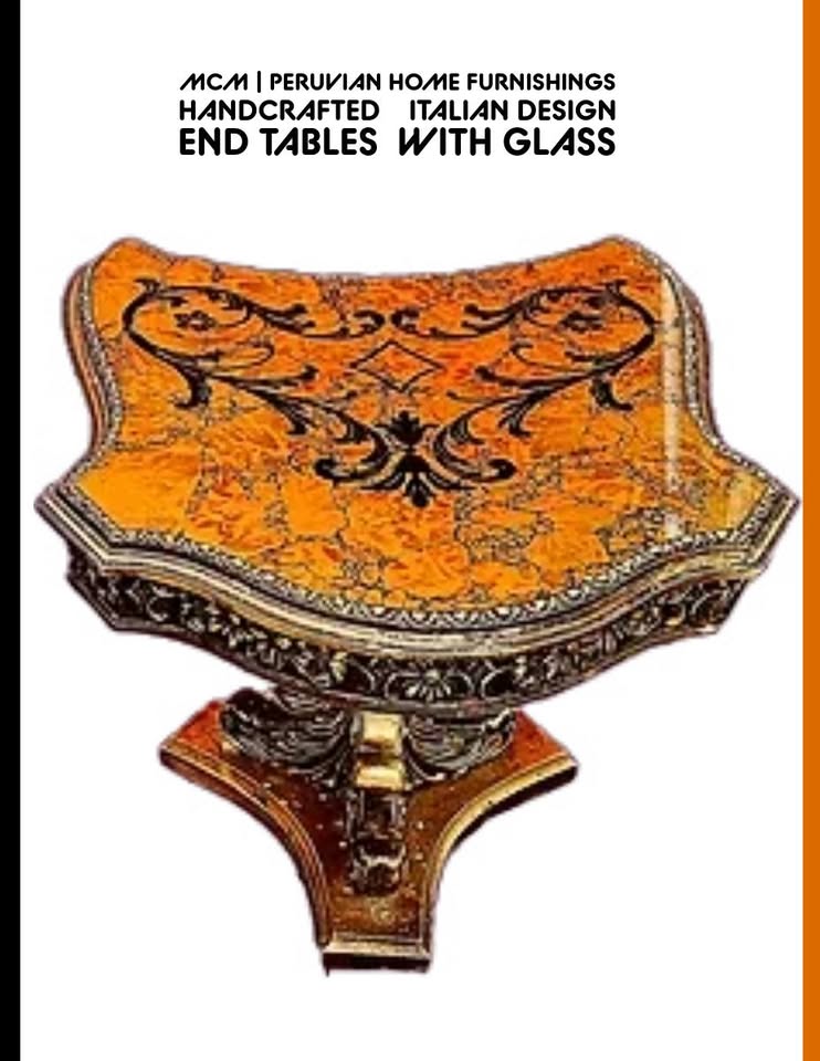 MCM Peruvian End Tables Italian Design ✨ These - photo 4