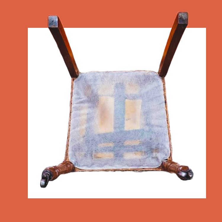 Antique Victorian Eastlake Carved Walnut Accent Chair 🪑 - photo 4