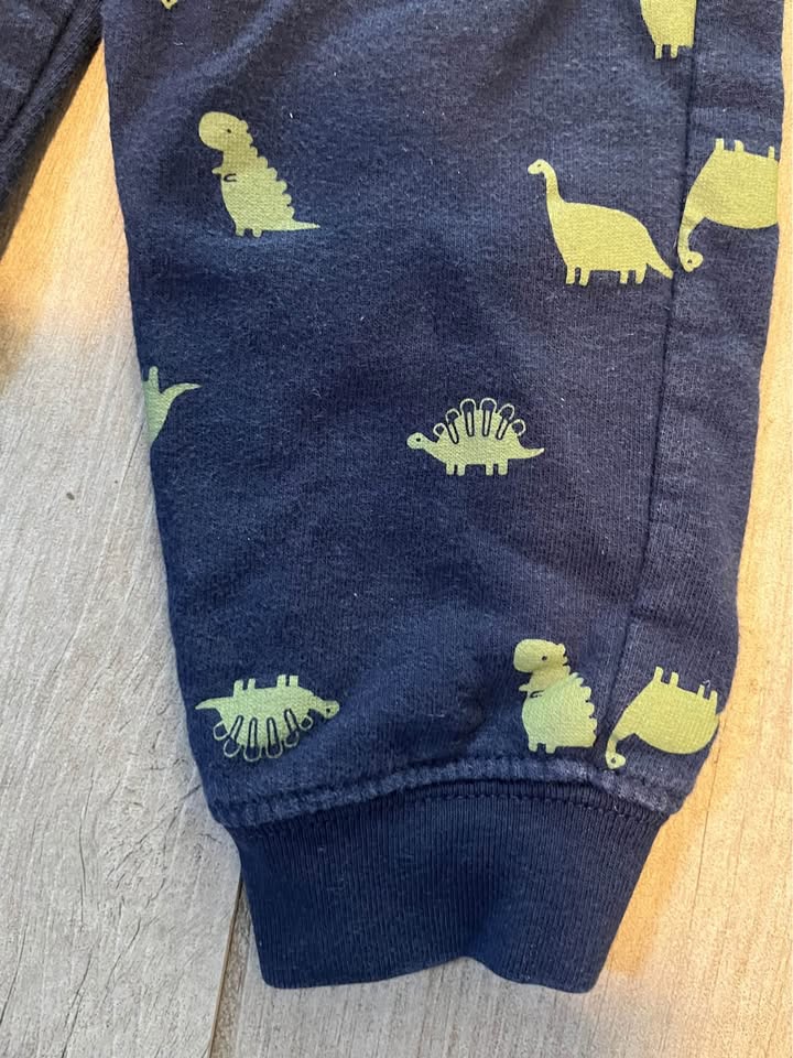 Two pair of boys joggers. Lots of dinosaurs! Size 18 mo. - photo 4