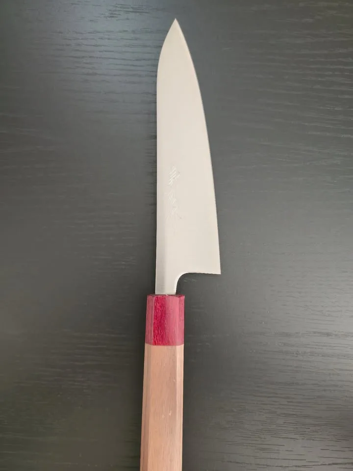 Japanese Chef Knife - 18cm Aogami Super, Magnolia Handle 🥕 image indicator(2)