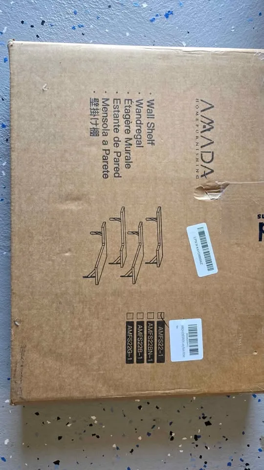 AMADA Corner Floating Shelves set of 4- New image indicator(2)