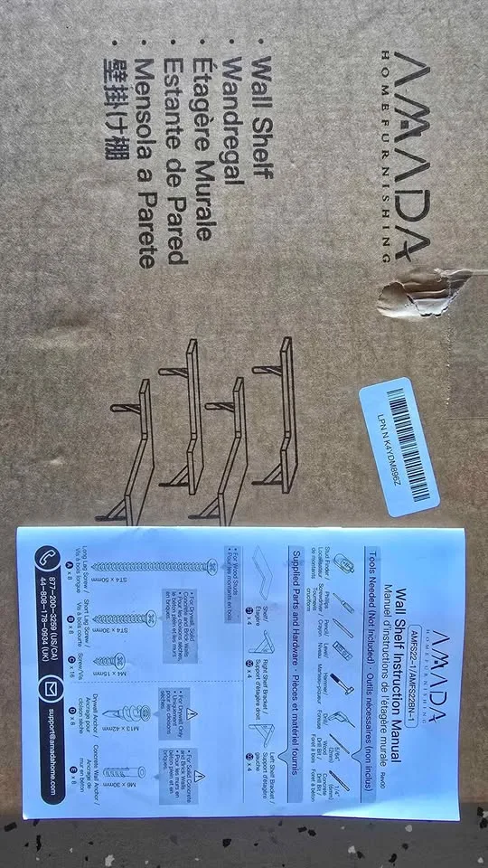 AMADA Corner Floating Shelves set of 4- New image indicator(4)