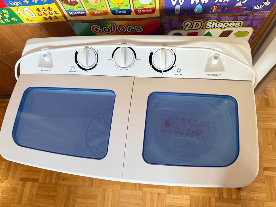 Portable Twin Tub Washing Machine – Washer & Spin Dryer - photo 2