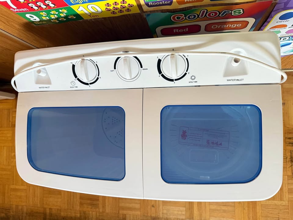 Portable Twin Tub Washing Machine – Washer & Spin Dryer - photo 4