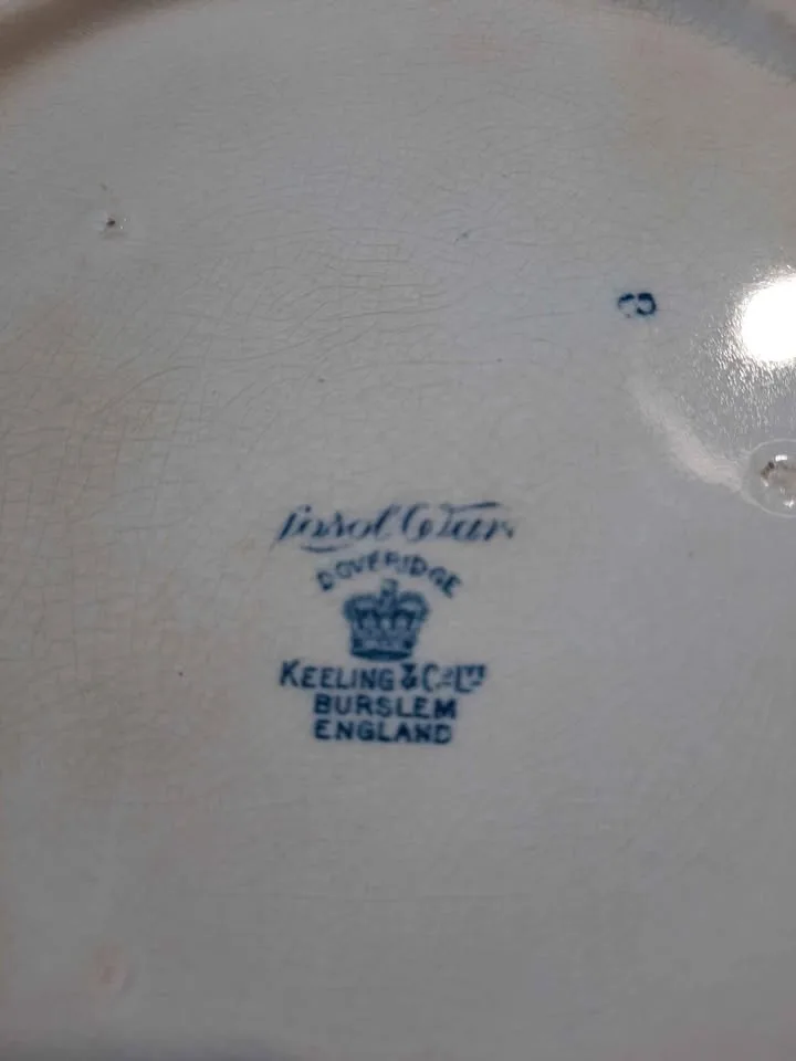 Antique Keeling & Co. Losol Ware Doveridge Covered Tureen image indicator(4)