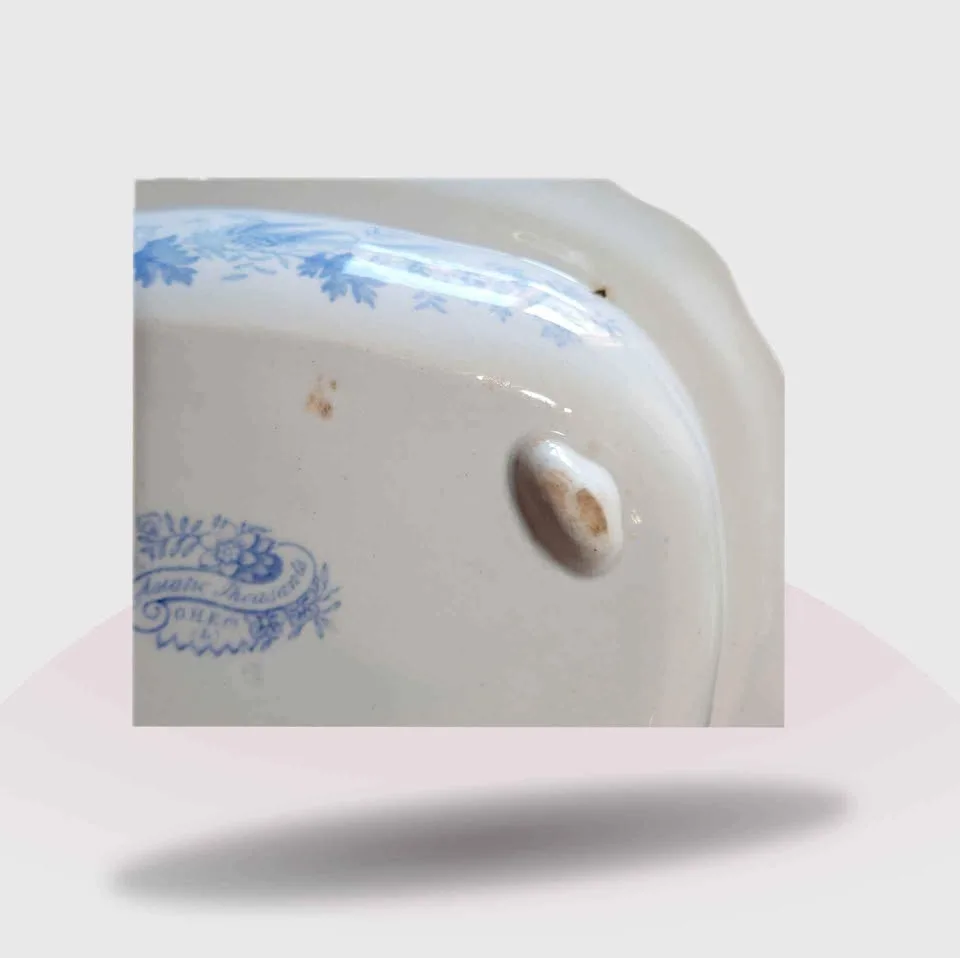 Asiatic Pheasants Footed Vegetable Bowl OHE & Co (L) image indicator(4)