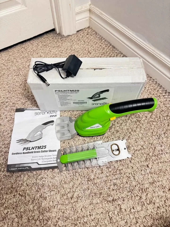 SereneLife Cordless Grass Cutter Shears (PSLHTM25) - New image indicator(2)
