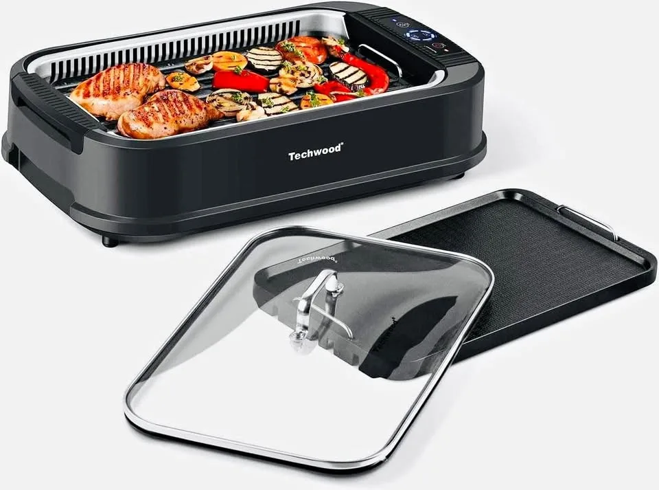 🔥 Techwood Smokeless Indoor Grill – Pay $45 & Get It Today