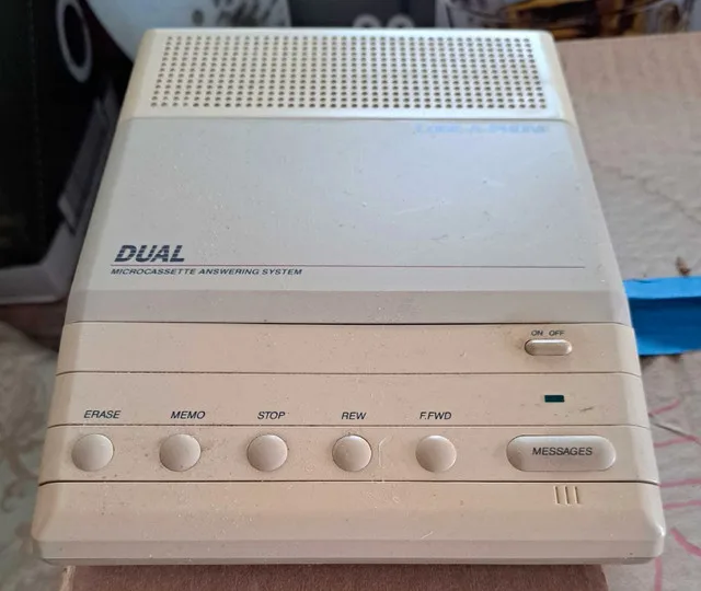 VINTAGE Code-A-Phone Model 2920 Microcassette Answering System thumbnail