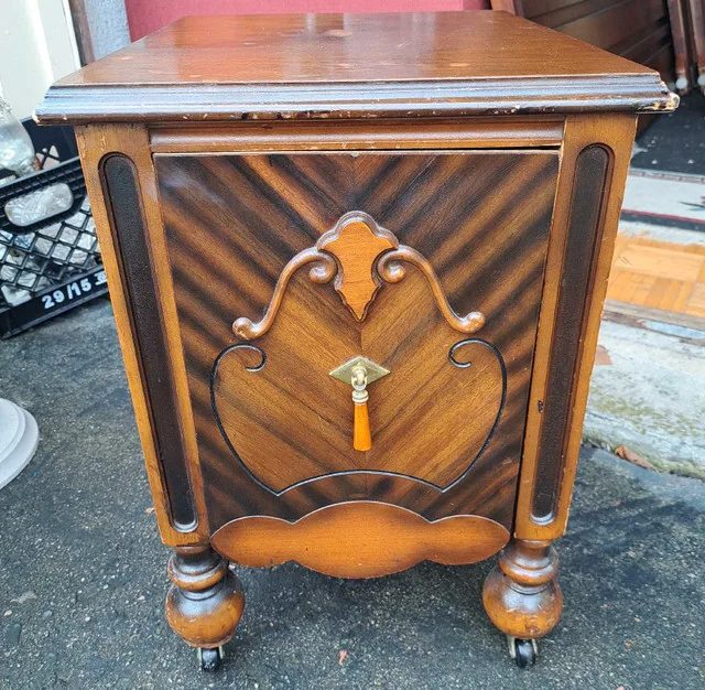 Vintage 1920s-30s Art Deco Cabinet thumbnail