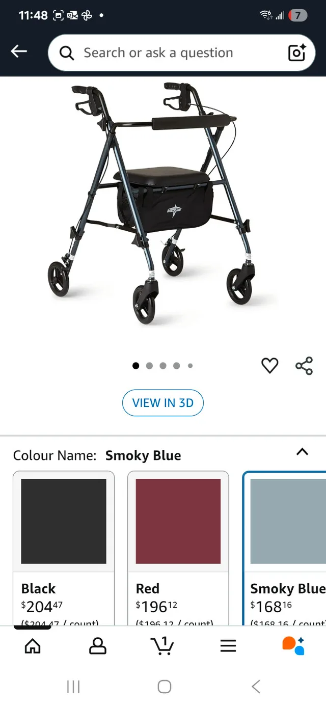 Medlife Superlight Rollator/ Adult Walker image indicator(5)