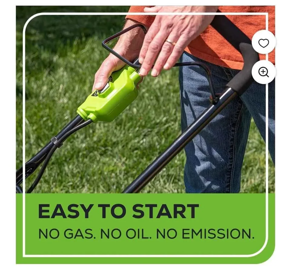 Greenworks 17" Cordless Push Lawn Mower 48 volt image indicator(4)