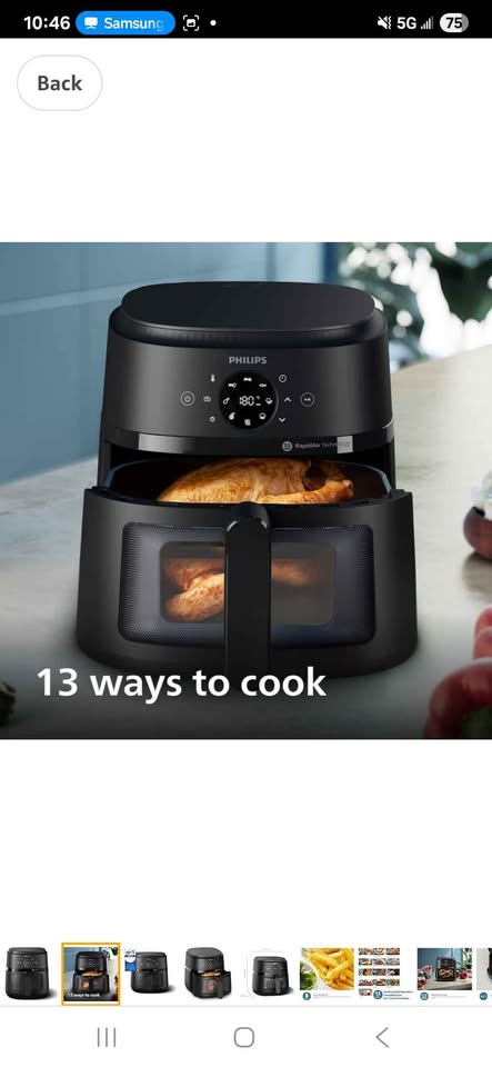 Philips Air Fryer 6.6 Litres - photo 2