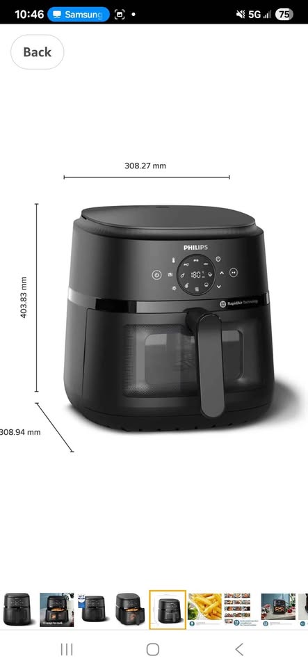 Philips Air Fryer 6.6 Litres - photo 5