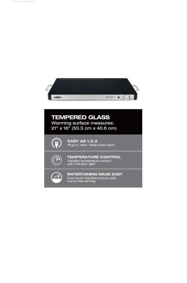 Salton Hotray XL Warming Tray image indicator(4)
