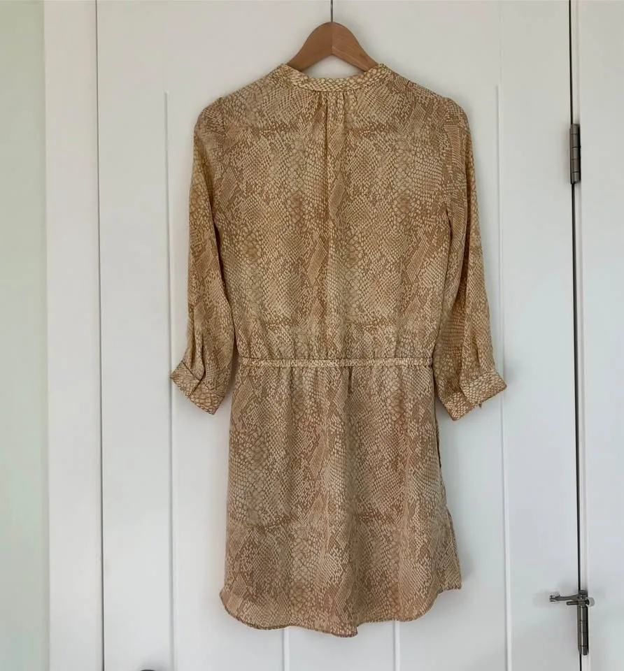 Aritzia Babaton Silk Snake Print Dress XS image indicator(2)