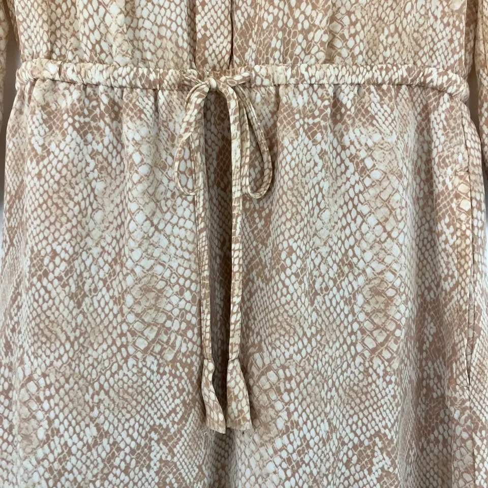 Aritzia Babaton Silk Snake Print Dress XS image indicator(7)