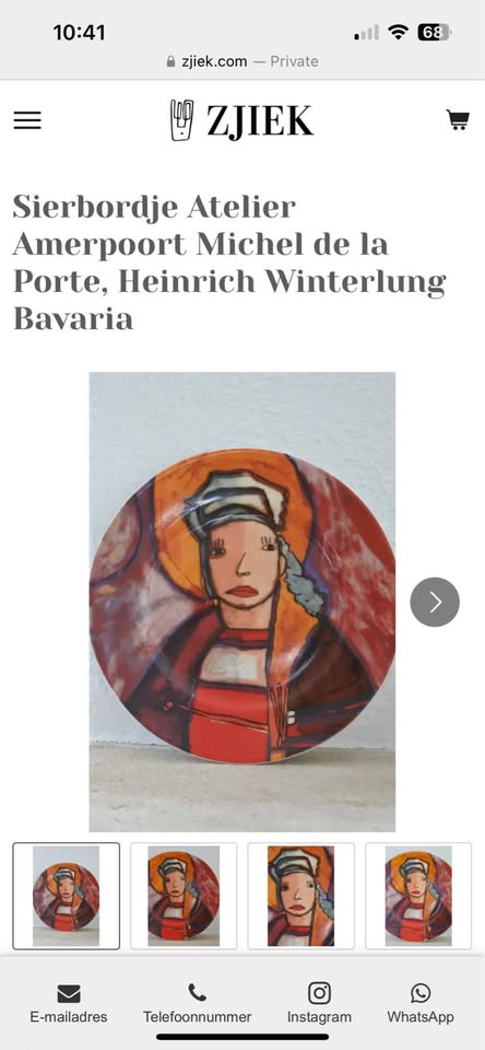 German Porcelain Plates - photo 3