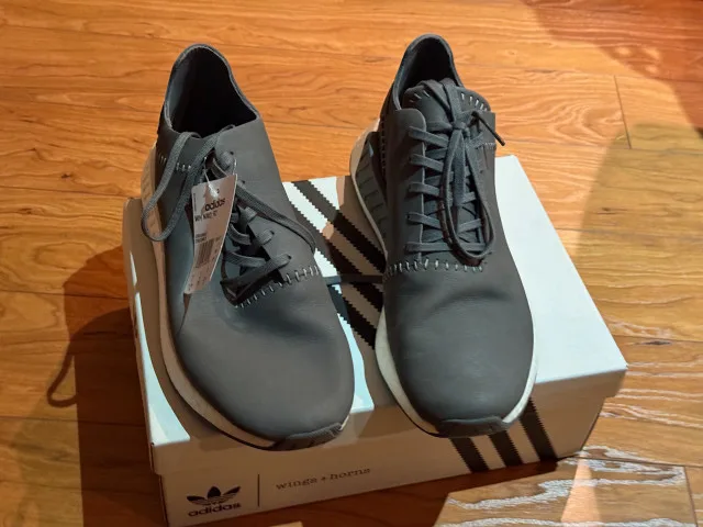 Adidas x Wings + Horns NMD_R2 – Ash Grey – Size 11.5 (Men’s) image indicator(4)