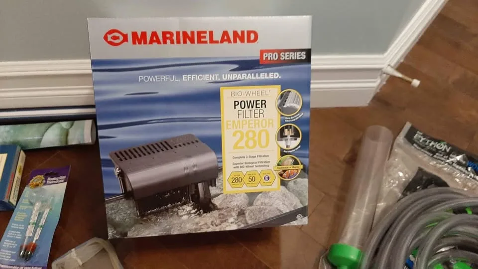 Aquarium 38 Gallon + All Accessories - New Never Used image indicator(9)