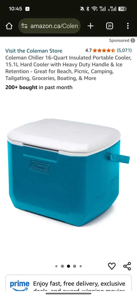 Coleman Chiller thumbnail