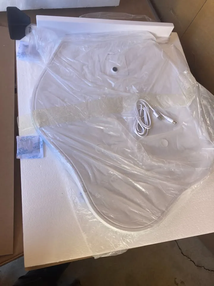 White Makeup LED Mirror for vanity image indicator(3)