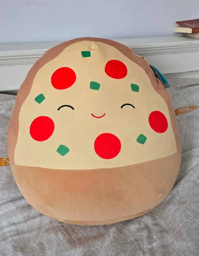 NEW Squishmallows Pep the Pizza 16' thumbnail