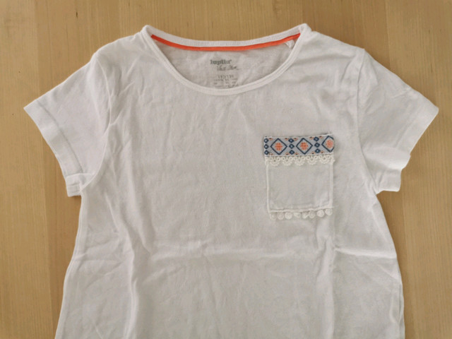 girl shirt white cotton - photo 2