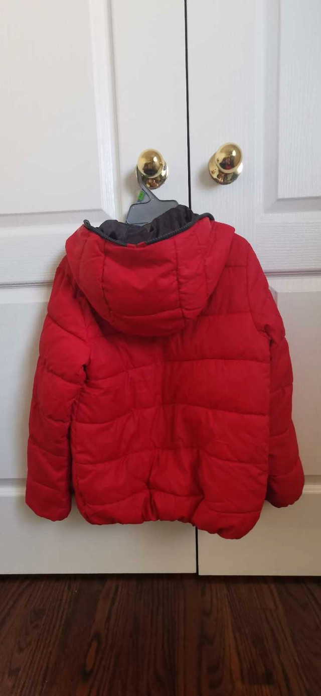 Youth red puffer jacket 9-10Y - photo 3