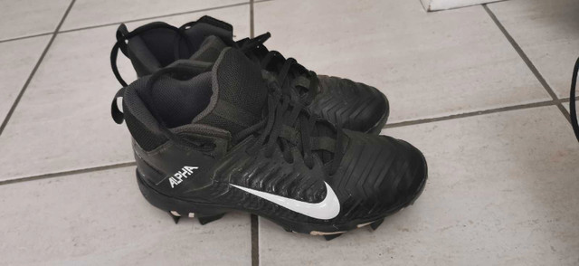 Nike Alpha cleats shoes youth 4Y - photo 3