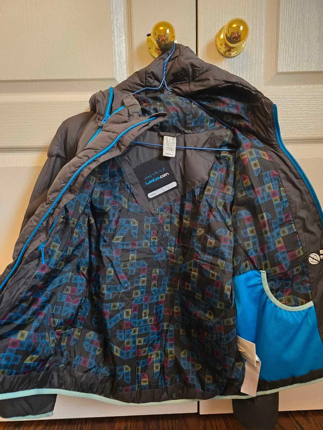 Warm black Puffer jacket image indicator(2)